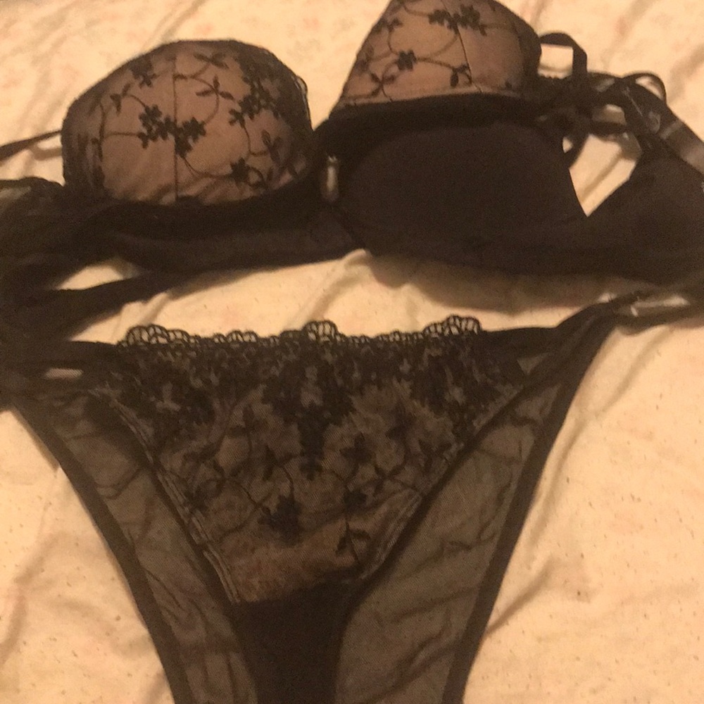 Two Bra and one underwear lingerie set